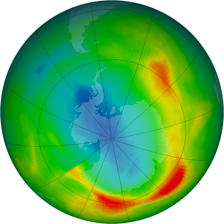 Ozone Map 1979-10-11
